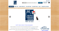Desktop Screenshot of buecher-sievert.de